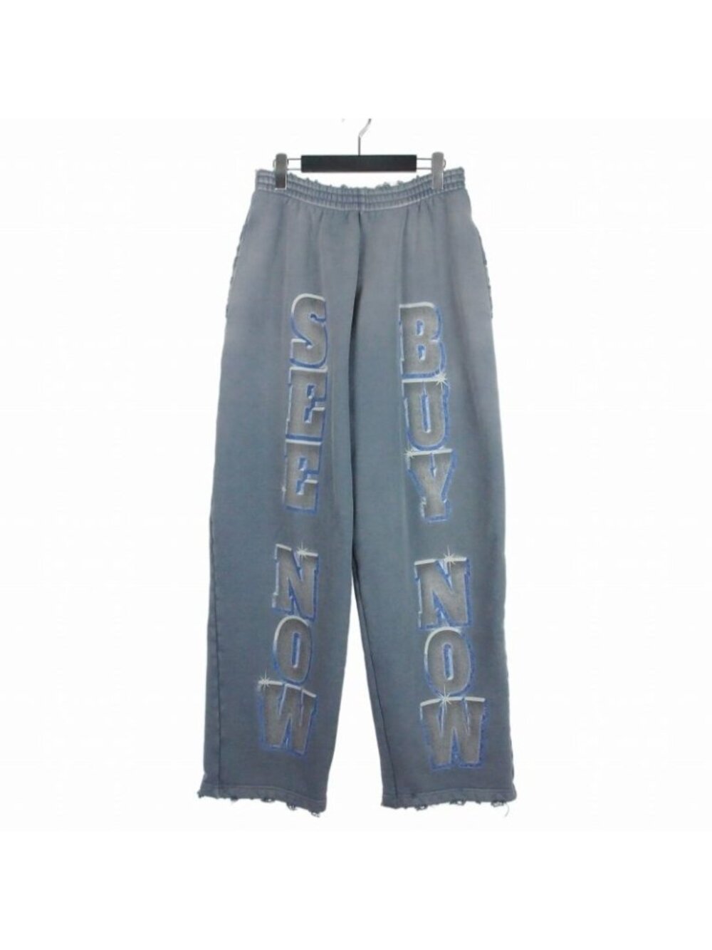 Balenciaga Demna Era See Now Buy Baggy Sweatpants Sweatshirt Pants Washed XS
